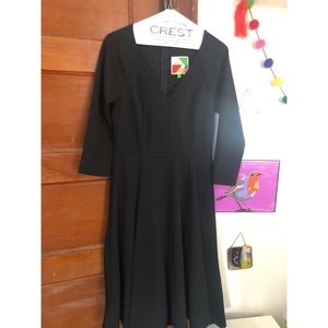 Black Fervour Evening Gown